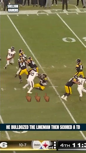 He Bulldozed the Lineman...Then Scored a TD! 🔥