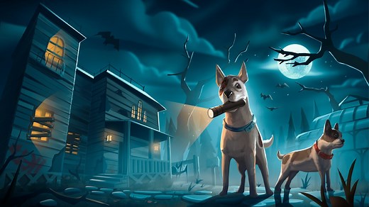 663K views · 5.7K reactions | Check out this exclusive trailer for Haunted Paws, a cozy co-op horror game that you play as dogs trying to save their human friend in a haunted mansion: | IGN | Facebook