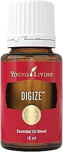 Young Living Digize 15ml - Ideal for Abdominal Massage - Natural Aromatherapy Soothing Blend - Aromatic Bliss for Your Digestive Well-Being - Premium Essential Oil
