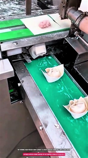 Automatic Wonton Forming Machine for Fast Dumpling Folding up to 600 pcs/h