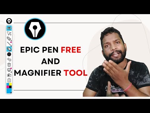 Write on screen with Epic Pen ? Zoom in Windows 10 ? Magnifier Tool?