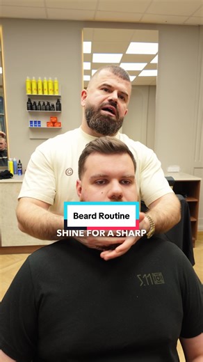 Your beard deserves better. Siban breaks down his go-to beard care routine — simple, clean, effective. . . . . . #barbershop #beard #fyp #groom #tips