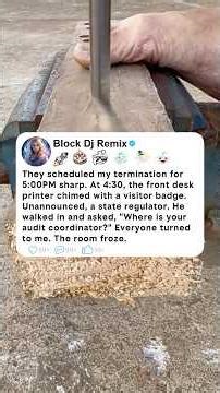 They scheduled my termination for 5:00PM sharp. At 4:30, the front desk printer chimed with a…