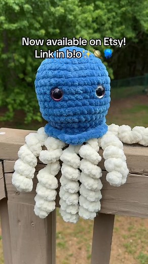 Handmade crochet jellyfish is now on my etsy! Link is in B!O! Use code Claoreknots10 for 10% off!✨🪼💙 #crochettok #tiktok #crochet #etsy #SmallBusiness #crochetproject #crochettiktok #cro | Marvin Miller