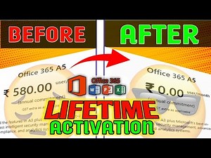 Microsoft Office 365 Lifetime Activation for Free | Step-by-Step Guide