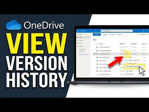 How to View OneDrive File Version History 2026 (Check File Version History)