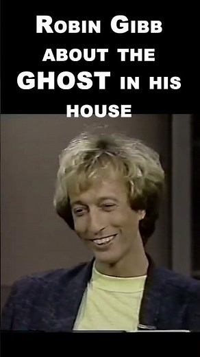 Robin Gibb - Interview segment - about the Ghost. #shorts #funny #beegees #jivetubin ‪@beegees‬