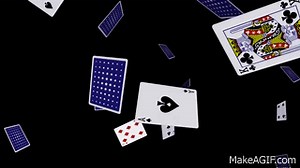 Playing Cards - Flying - Loop - 3 on Make a GIF