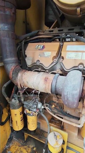 This CAT C27 ACERT Loses Power Under Load 😳#catengine #mininglife #dieselpower#caterpillar #usa #fyp