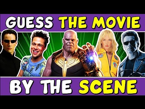 Guess The "MOVIE BY THE SCENE" QUIZ! 🎬 | CHALLENGE/ TRIVIA