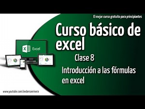 Fórmulas en excel, introducción | CURSO EXCEL