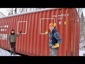 Our Shipping Container Cabin Build Layout & More Land Clearing at the OFF-GRID Property