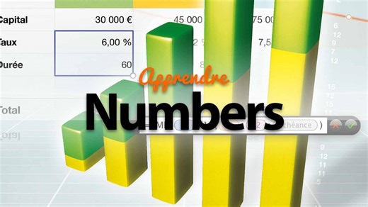 Apprendre Numbers - Le tableur révolutionnaire