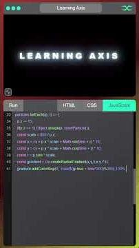 3D Neon Tunnel Animation | HTML CSS JavaScript