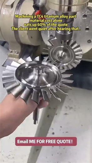 Factory in China Machining Titanium Alloys | TC4 Titanium Part Costs Explained
