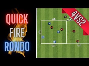 Quick Fire Rondo 4vs2 | Football/Soccer