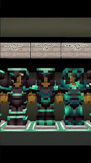 Every Armor Trim In Minecraft 😎🛡️