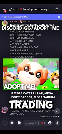This Is The Best Adopt Me Trading Discord Server!! #roblox #adoptme #trading #fyp