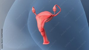 Female reproductive system components and functions