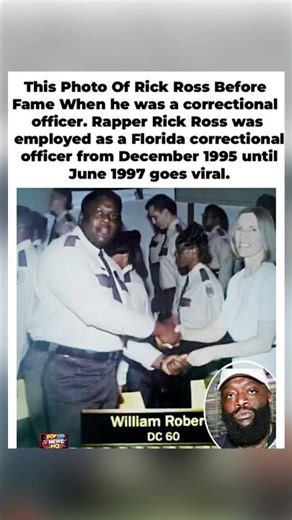 😲👮‍♂️ This Photo of Rick Ross Before Fame—When He Was a Correctional Officer—Goes Viral!#shorts