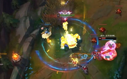 【cyy】国一雪人王者局3w8输出，配个猫咪真快乐 22/7/17