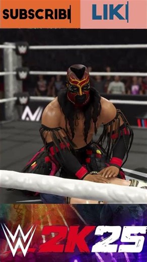 WWE Wrestling Boogeyman Vs Asuka Extreme Rules #wwe2k25 #wwe #ps5 #games #shorts #gaming #Short #raw
