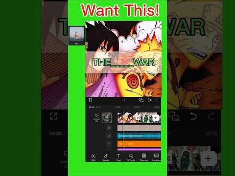 How to Make Smooth AMV Edits in CapCut #tutorial #amvtutorial #capcut