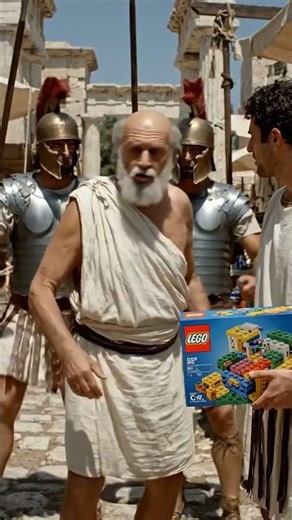 if you brought Lego in Greece Ancient