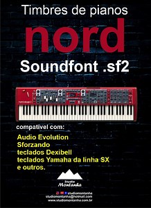Timbres de pianos  nord  Soundfont .sf2 para Audio Evolution - Studio Montanha | Hotmart