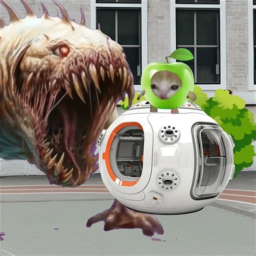 Green Apple Cat Rescues! Baby Banana Cat School Day 😺❤️ #catmemes #cat #shorts #fyp #bananacat