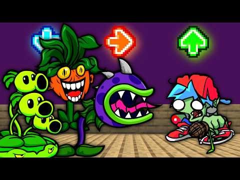 PLANTS VS ZOMBIES | FNF Character Test | Gameplay VS Playground