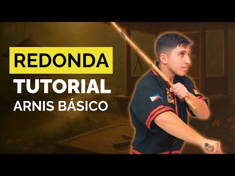 REDONDA paso a paso 🔥 El patrón MÁS USADO del Arnis desde CERO (Tutorial Completo)