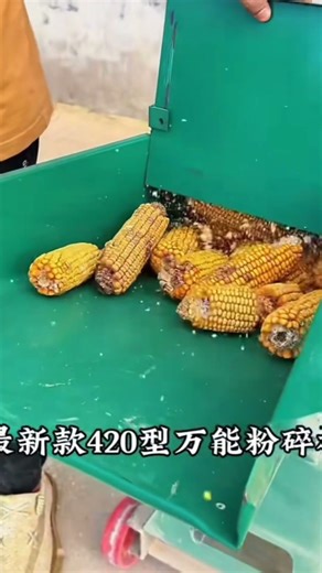 Crusher for grain powder grinding