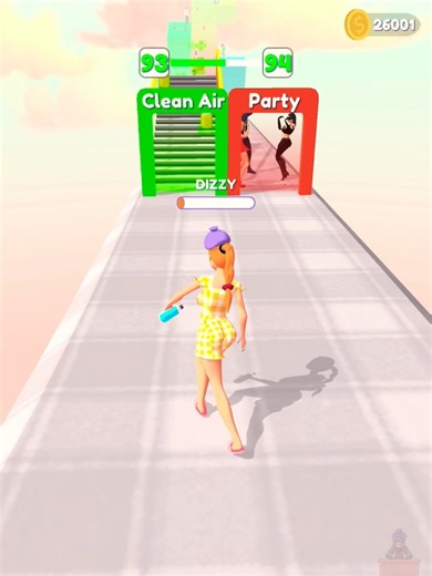 Drunk 🍻 Girl Self Control level 93 ゲームの楽し み #shorts #foryou #mobilegame #게임