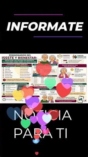 📌✨ISSSTE and Bienestar Pensioners: Here Are the Deposit Dates