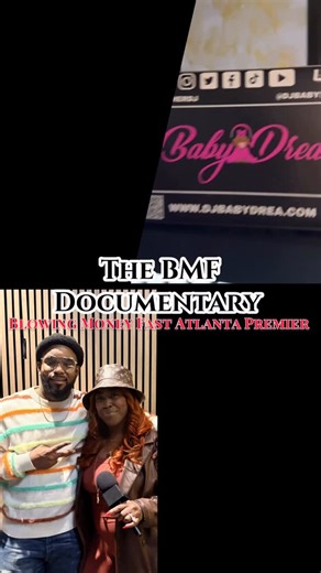 Charmeka Love on Instagram: "Just left the BMF Documentary Blowing Money Fast Atlanta premiere and tonight was truly a vibe 🎬✨ This teaser barely scratches the surface of what went down. So many incredible people were in the building. @headkrack showed love. @khaotic305 was in the room and probably gave me the funniest interview ever just wait🥴😂🤭 @djbabydrea brought the energy and the vibes allllllll night long. Actress @nhyacedon was glowing. We also spotted @tyshonfreemanofficial from the