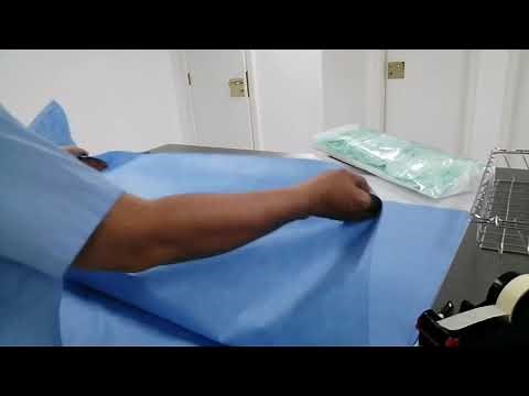 CSSD TUTORIAL | SQUARE FOLD PACKAGING TECHNIQUE FOR STERILIZATION