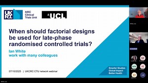 When should factorial designs be used for late-phase randomised controlled trials