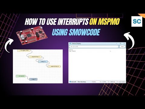 How to use Signal Interrupts on MSPM0 | Tutorial on MSPM0 | Smowcode