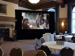 [Hot Item] Mobile Folding Screen, Folding Projector Screens