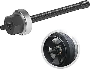 Yoursme 15088 LS Harmonic Balancer Install Kit – Balancer Pulleys Installer Includes M16 x 2.0 Threaded Installer Rod & Thrust Bearing Washer – Compatible with GM Gen III/IV/V LS & LT V8 Engines