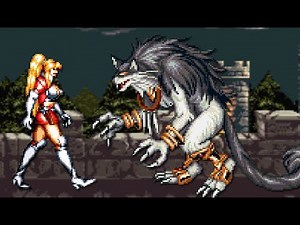 Night Slashers X (OpenBoR) All Bosses (No Damage)