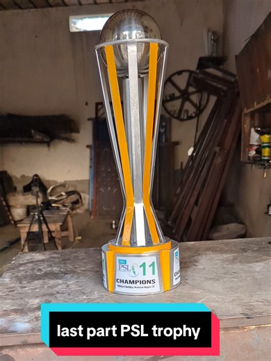 Creating a Unique Cricket PSL Trophy for Edition 11