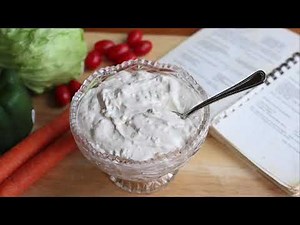 Homemade Chunky Blue Cheese Dressing Recipe