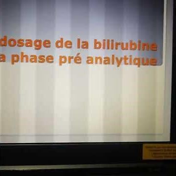 le dosage de la bilirubine