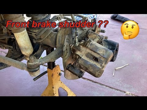 HOW TO JIMNY [Fix brake shudder and replace front brakes]