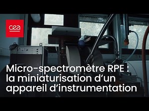 RPE Micro-spectrometer: Miniaturization of an instrumentation device