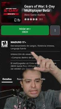 Estoy ANCIOSO deberás 😫 ¿Cómo puedo descargar la BETA Gears of War E-Day?