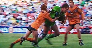 Grand Finals Moments: 1989 Steve Jackson Try