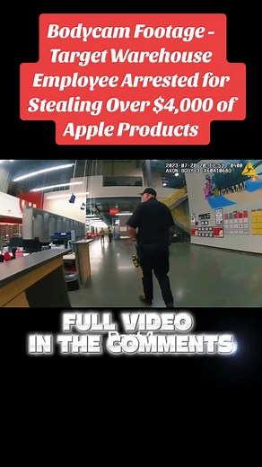 🛍️ Target Worker Busted After Stealing $4,000 In Apple Products — And It’s All On Bodycam 😬 | Cops Care